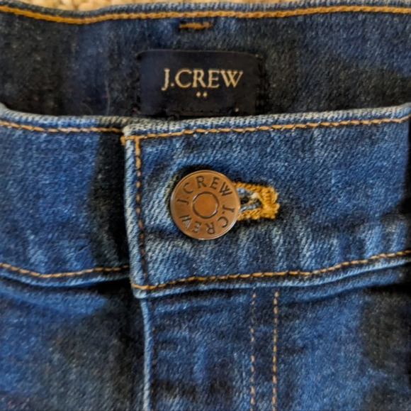 J.Crew Denim Rolled Cuff Shorts, Size 30, 3 inch inseam - Picture 3 of 8